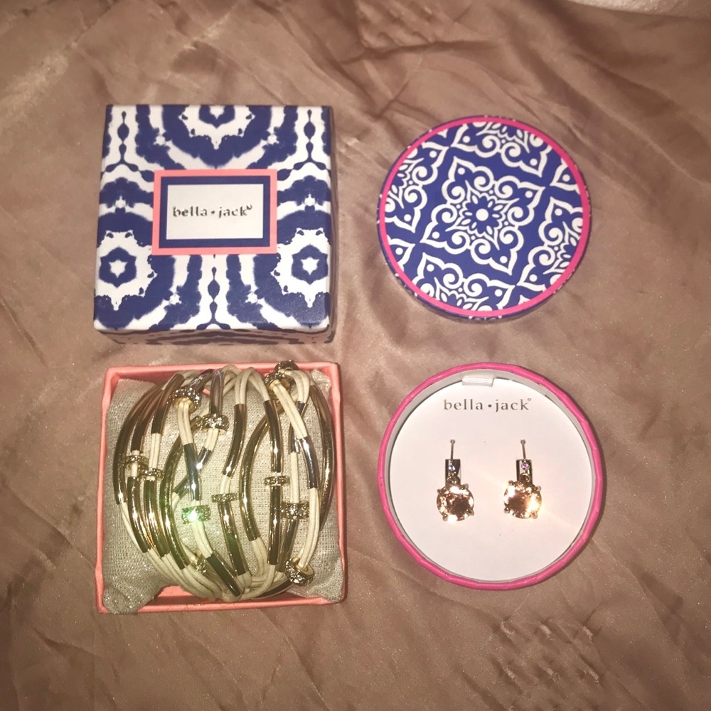 Bella • Jack Earrings and Bracelet Bundle